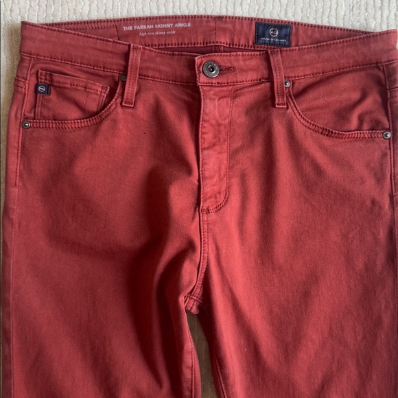 AG Adriano Goldschmied The Farrah Skinny Ankle Canyon Ridge Jeans 28R - Picture 5 of 8